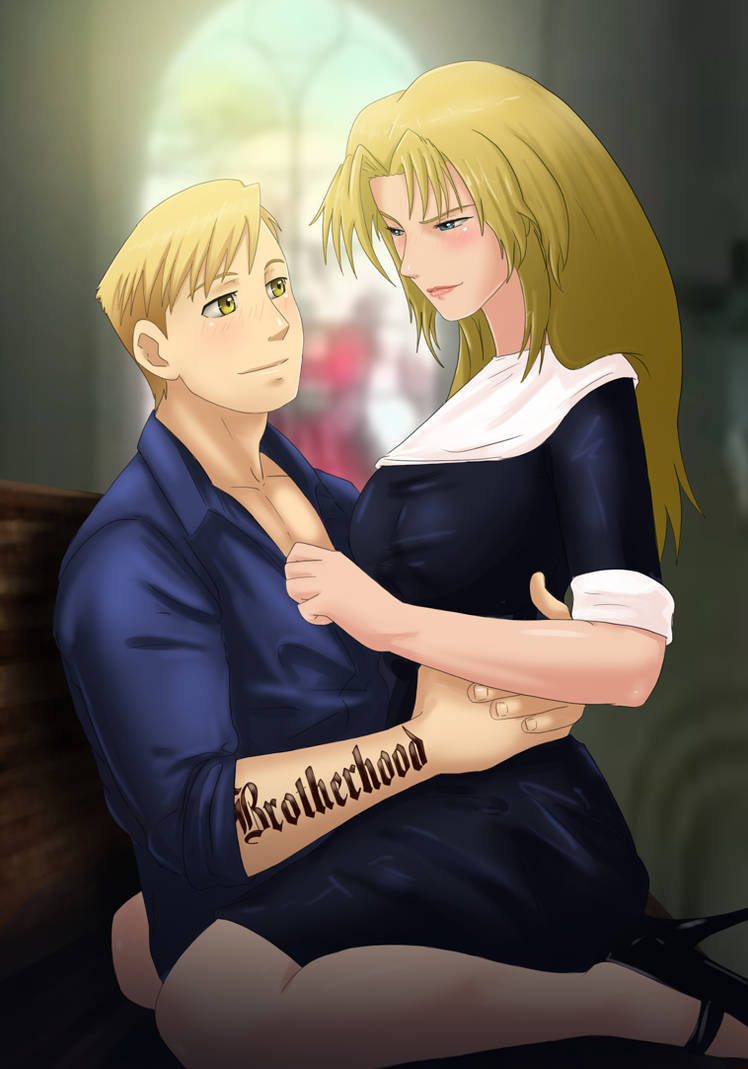 Eda X Alphonse By Wftc141 On Deviantart Eda X Alphonse By Wftc141 On Deviantart