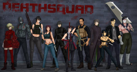 Death Squad comic poster