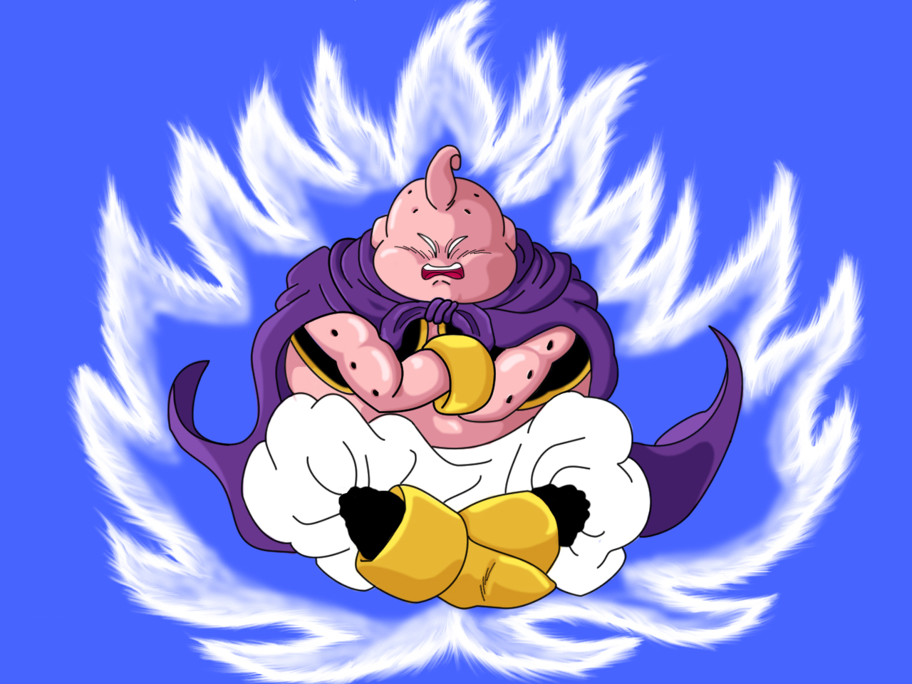 Majin Buu Wallpaper by SPAMMBOY on DeviantArt