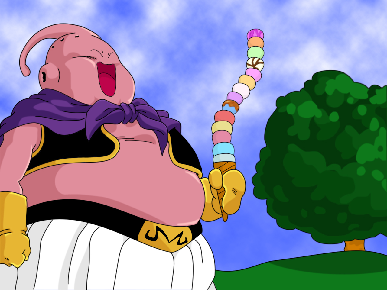 Majin Buu Gordo by gumx97 on DeviantArt