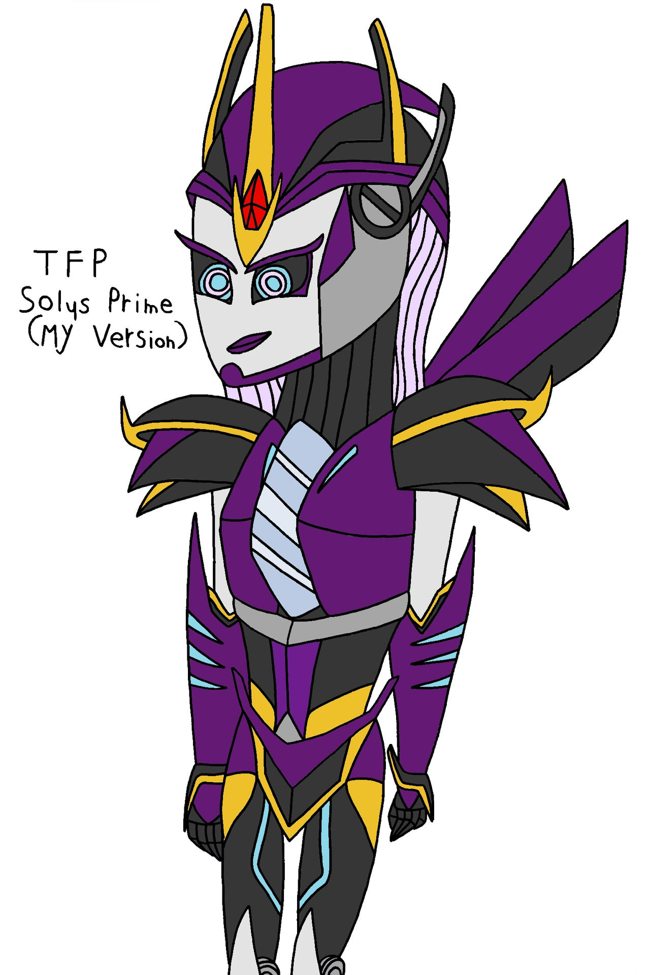 TFP-Solus Prime (My Version) by RockBlazePrime on DeviantArt