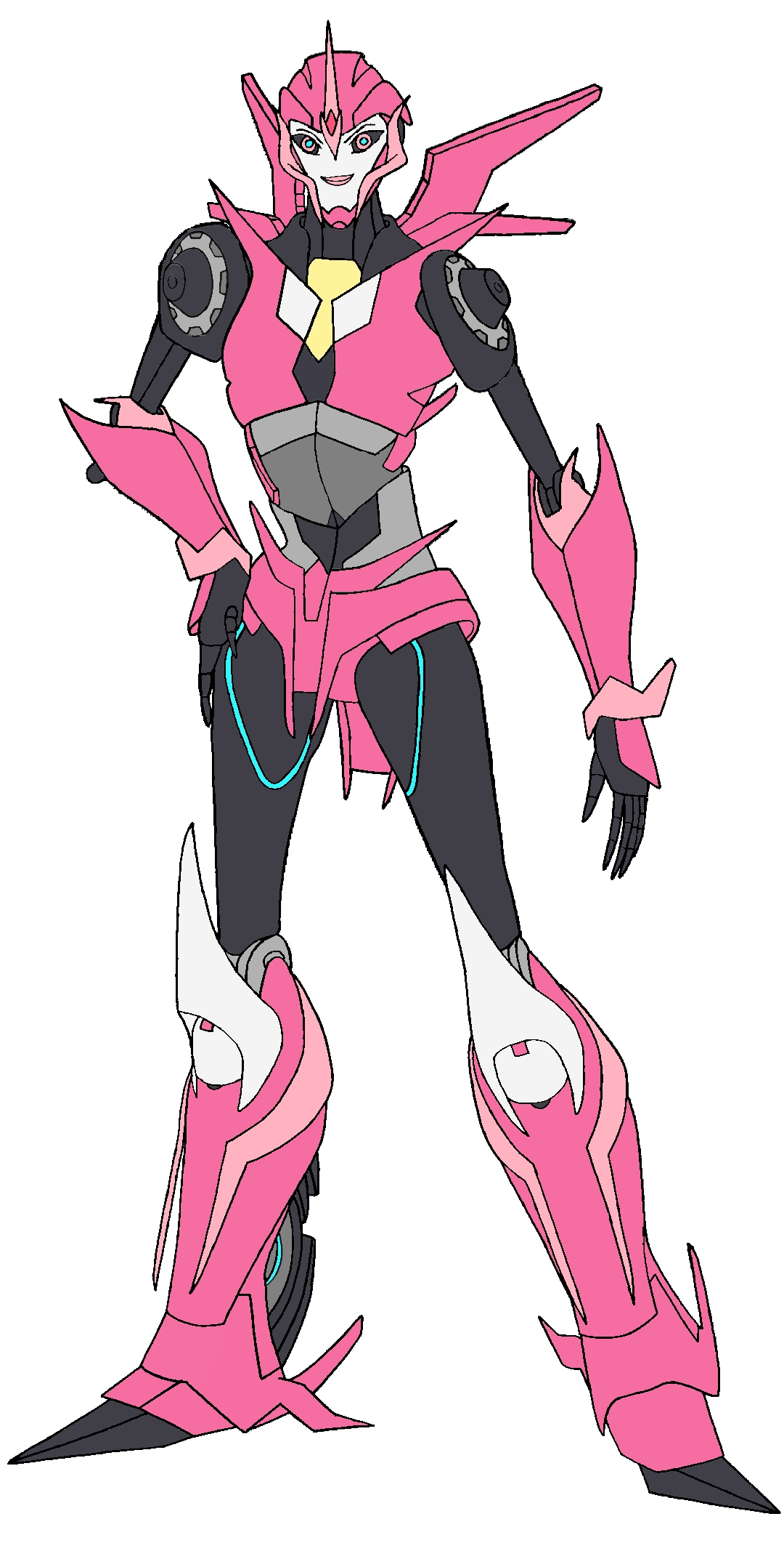Transformers Prime-Pink Arcee by RockBlazePrime on DeviantArt