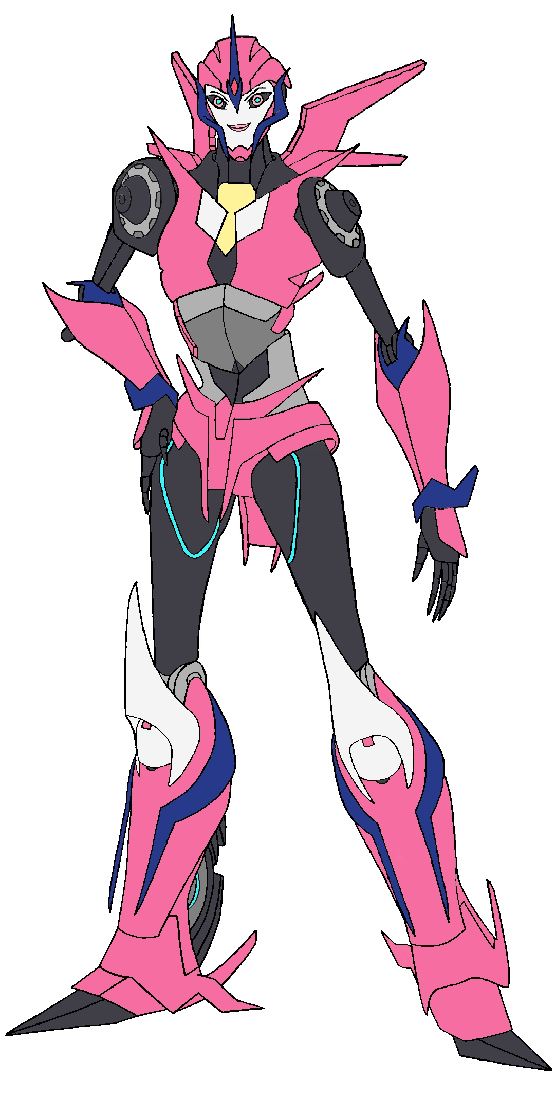 Cartoom Rid Transformers Prime-Pink Arcee #2 by RockBlazePrime on DeviantArt