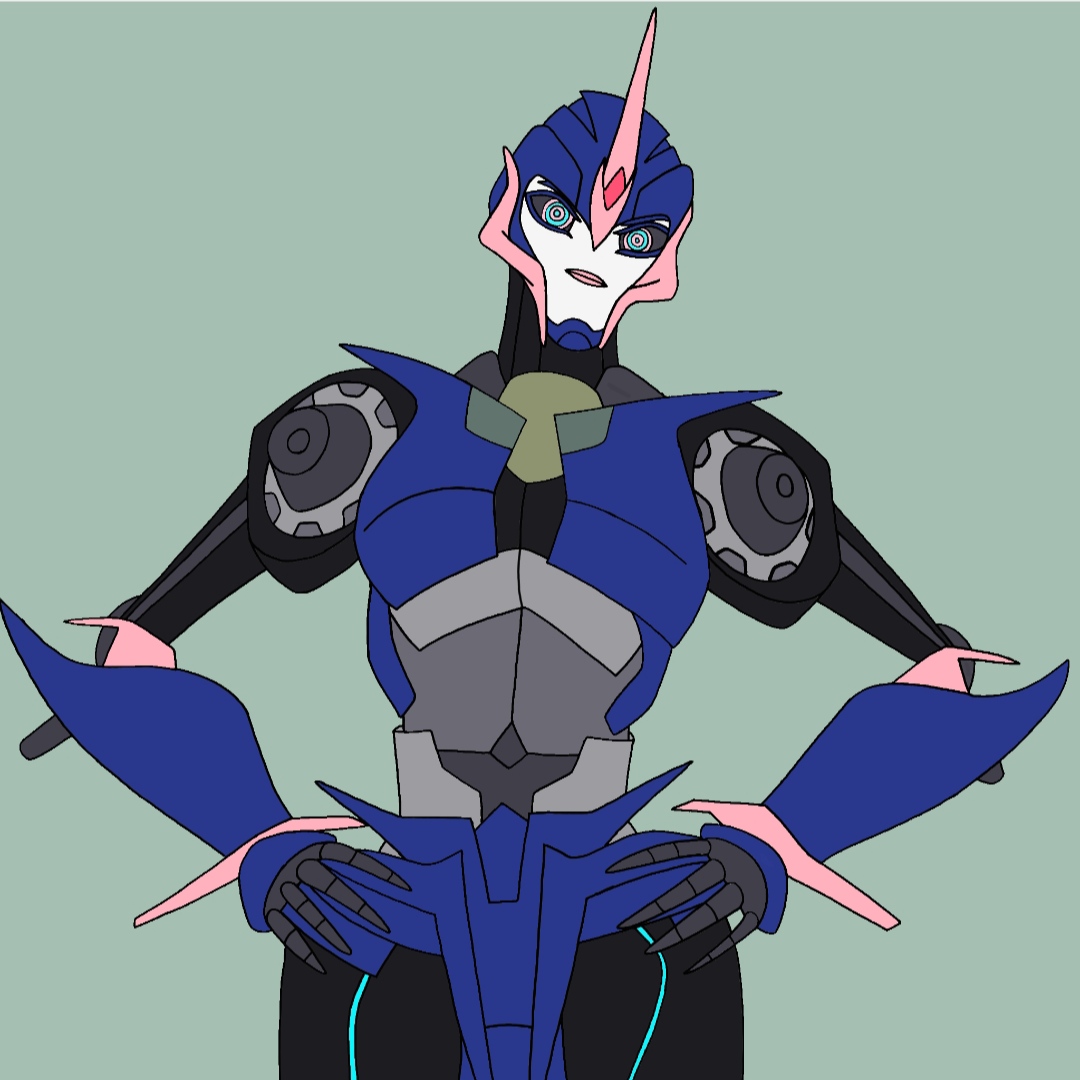 Transformers Prime-Blue Arcee by RockBlazePrime on DeviantArt