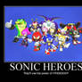 Sonic Heroes de-motivatonial