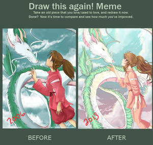 Before-After Meme (SpiritedAway)