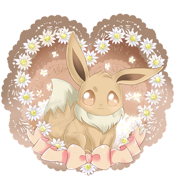 Sylveon and Eevee by arkeis-pokemon on DeviantArt