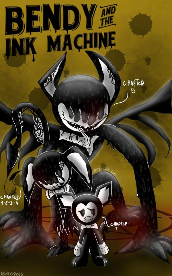 Fat Bendy Ink Machine Bendy and the ink machine by 185480 on DeviantArt