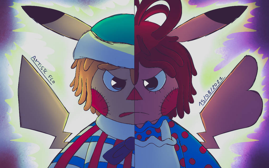 Pikachu Randy Pikachu Raggedy Ann and Andy #3 by 185480 on DeviantArt