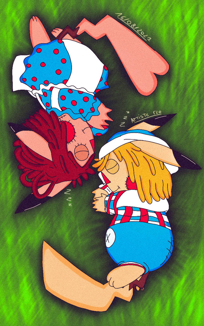Pikachu Randy Pikachu Raggedy ann and andy #4 by 185480 on DeviantArt