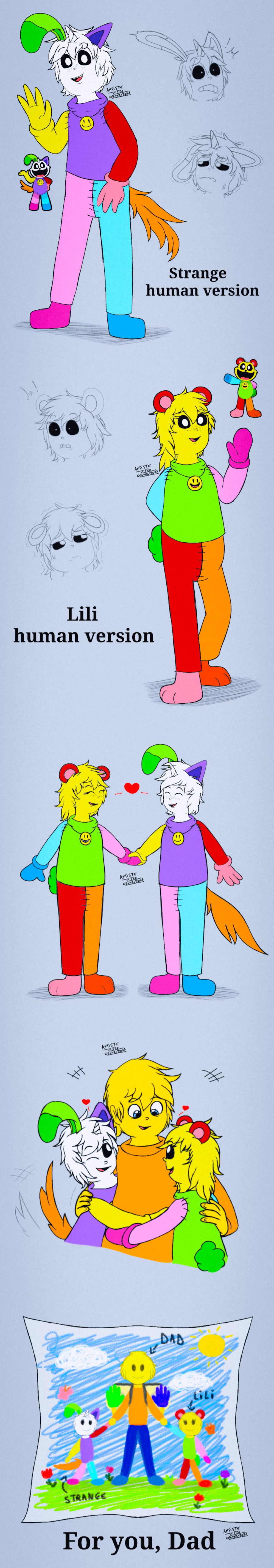 Huggy Wuggy Bullying Boxy Boo by Antiania on DeviantArt