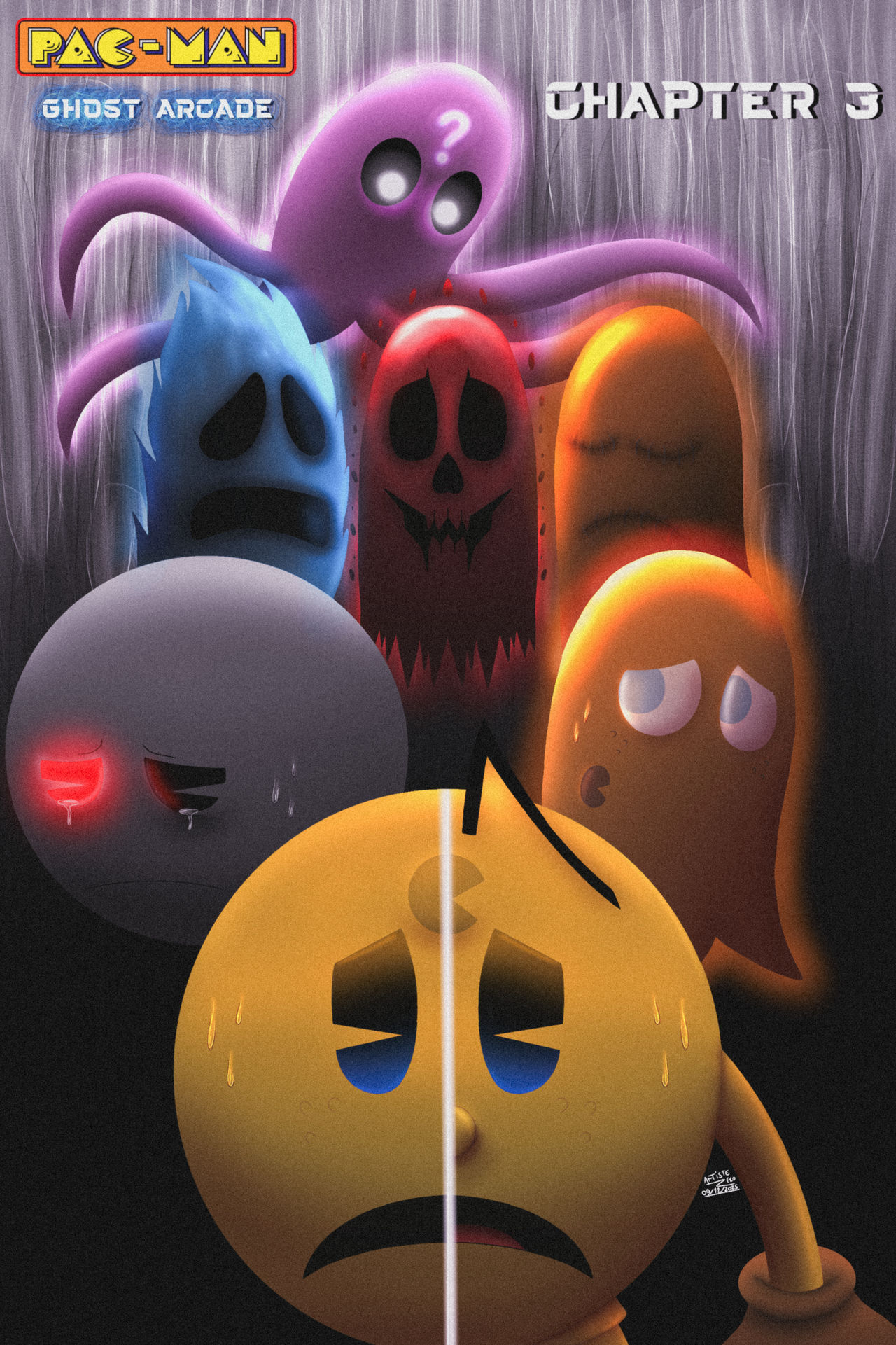 Pac Man Reverse Pac-man Ghost Arcade/ Chapter 3 by 185480 on DeviantArt