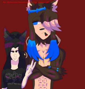Rick as Anthro Kuro(FT: Wolfe)//Request