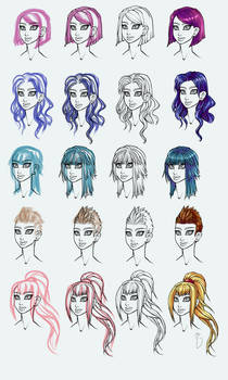 Hairstyles guide