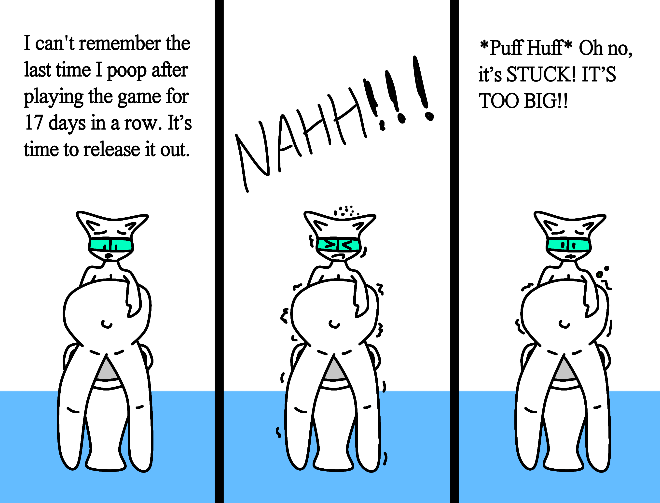 Pooping Problem (1/2) by Nikoriel0posaf on DeviantArt