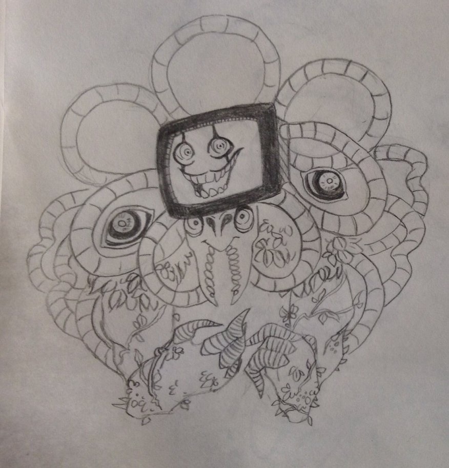 Undertale Flowey Boss By Pand3ji On Deviantart