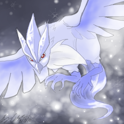 Shiny Articuno: Revamped by CherubimonX on DeviantArt