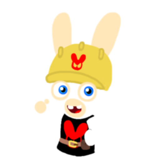 Builder Servant Rabbid render by ProfessorBarranco3 on DeviantArt