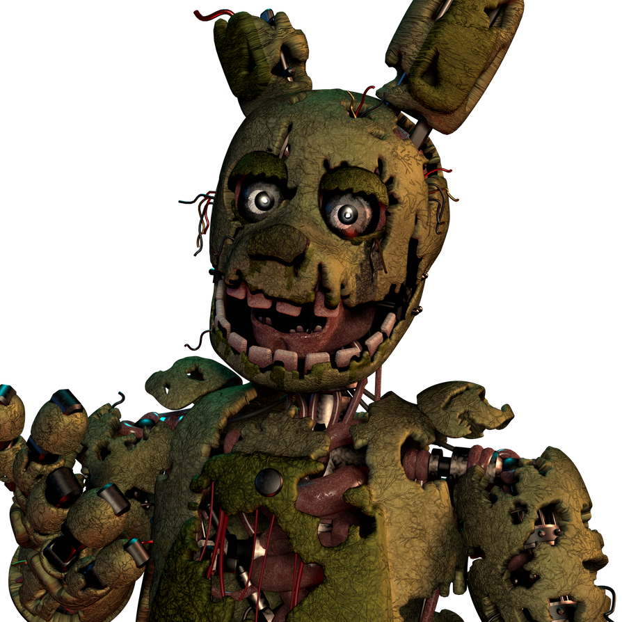 Spring Trap Render Simple random springtrap render by moltenFred69 on DeviantArt