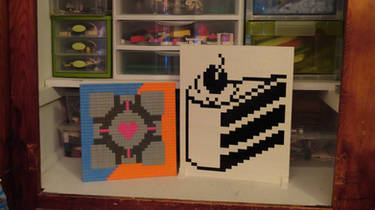 Lego Portal mosaics