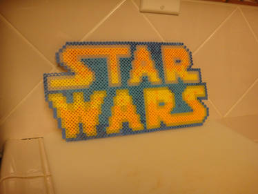 Star Wars Logo (Perler Bead)