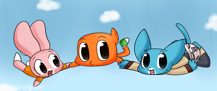 Anais,Darwin and Gumball