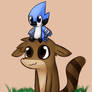 Mordecai and Rigby