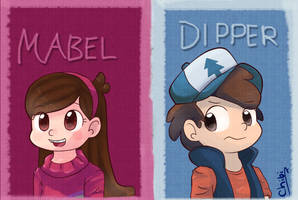 Gravity Falls - Mabel and Dipper