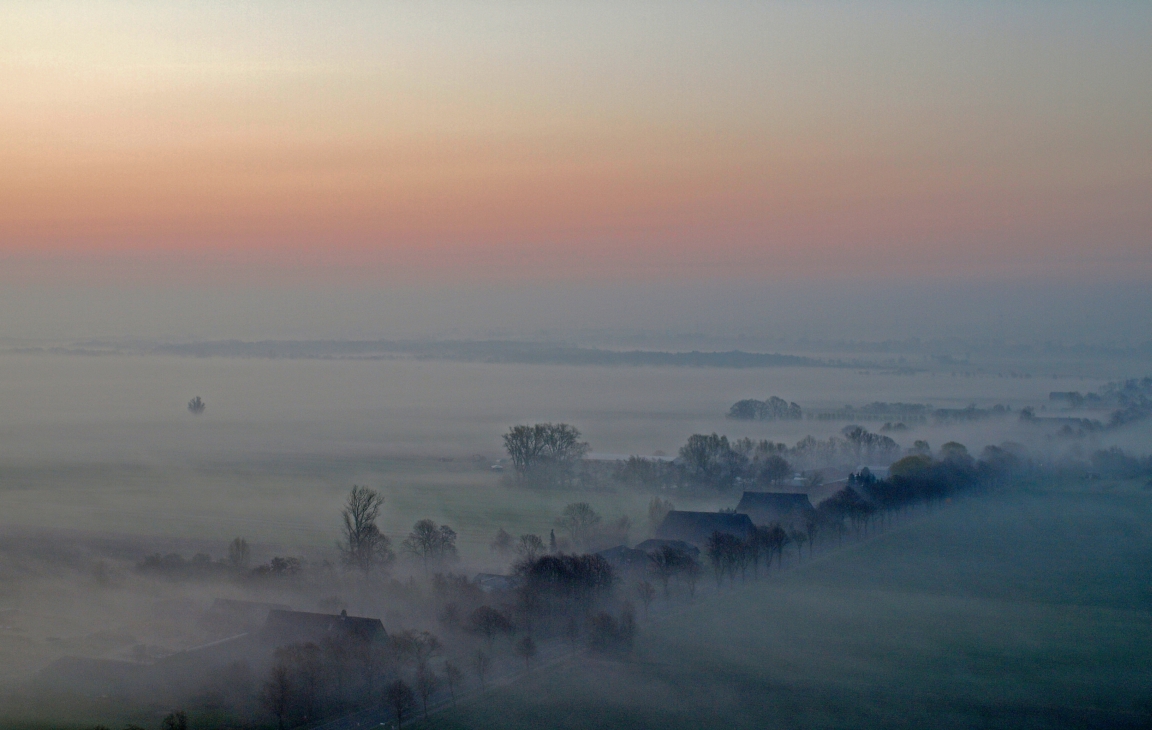 Sunrise with Fog