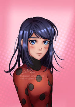 Hair Down Ladybug