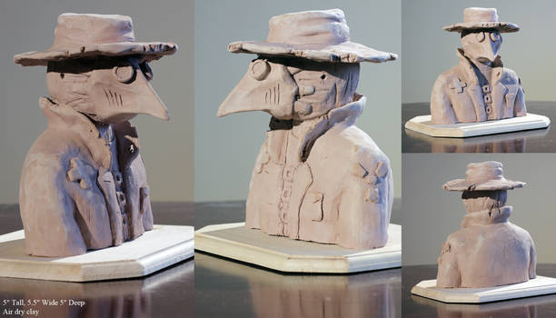 Plague Doctor Bust