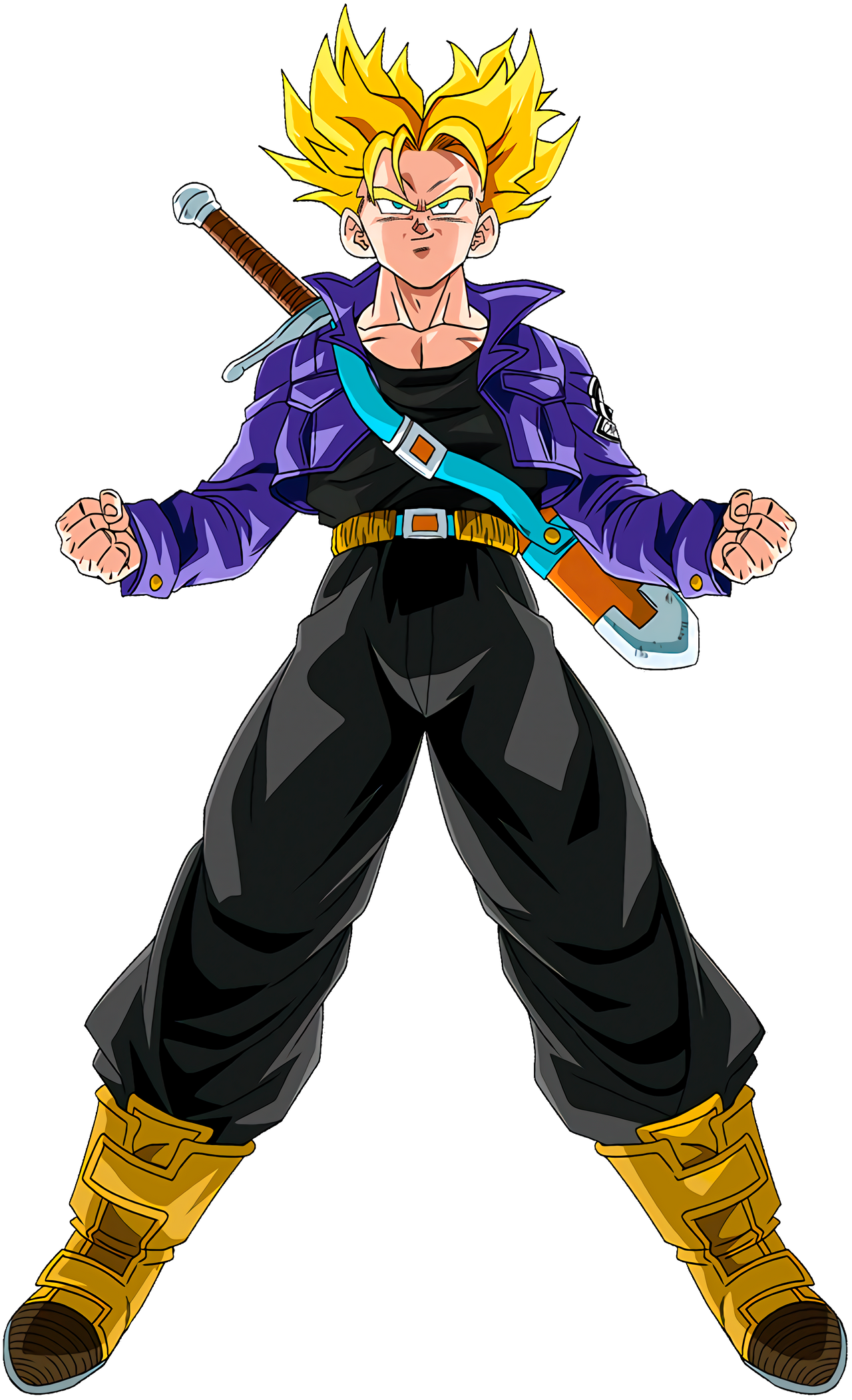 SSJ Trunks (Teen) by clannadan on DeviantArt