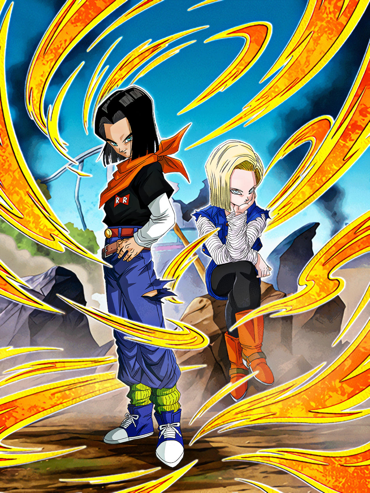 Android 17 And Android 18Dragon Ball Super 1 by kevineduardhg on  DeviantArt