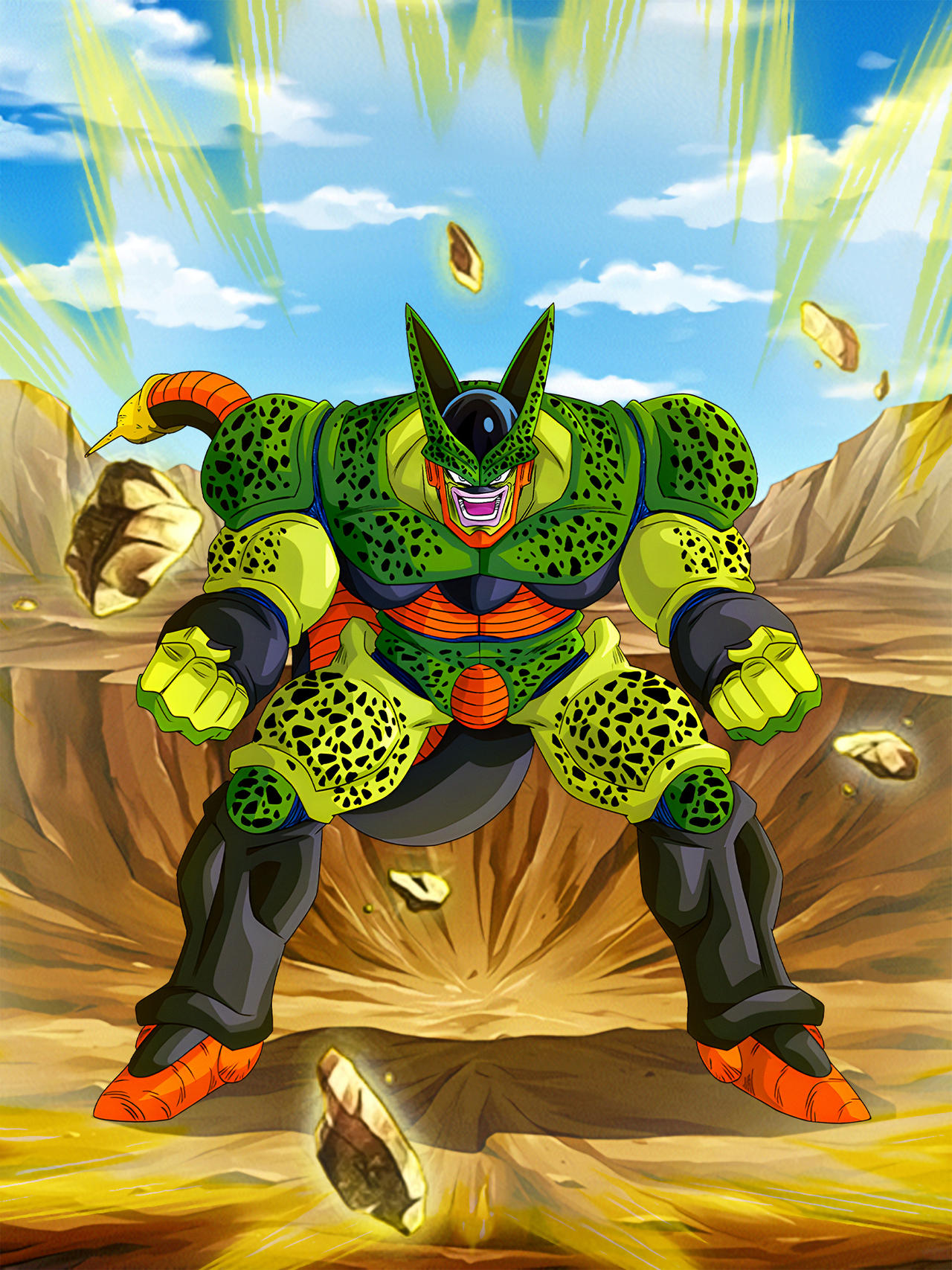 Cell Second Cell (2nd Form) (Dokkan Battle) HD by clannadan on DeviantArt