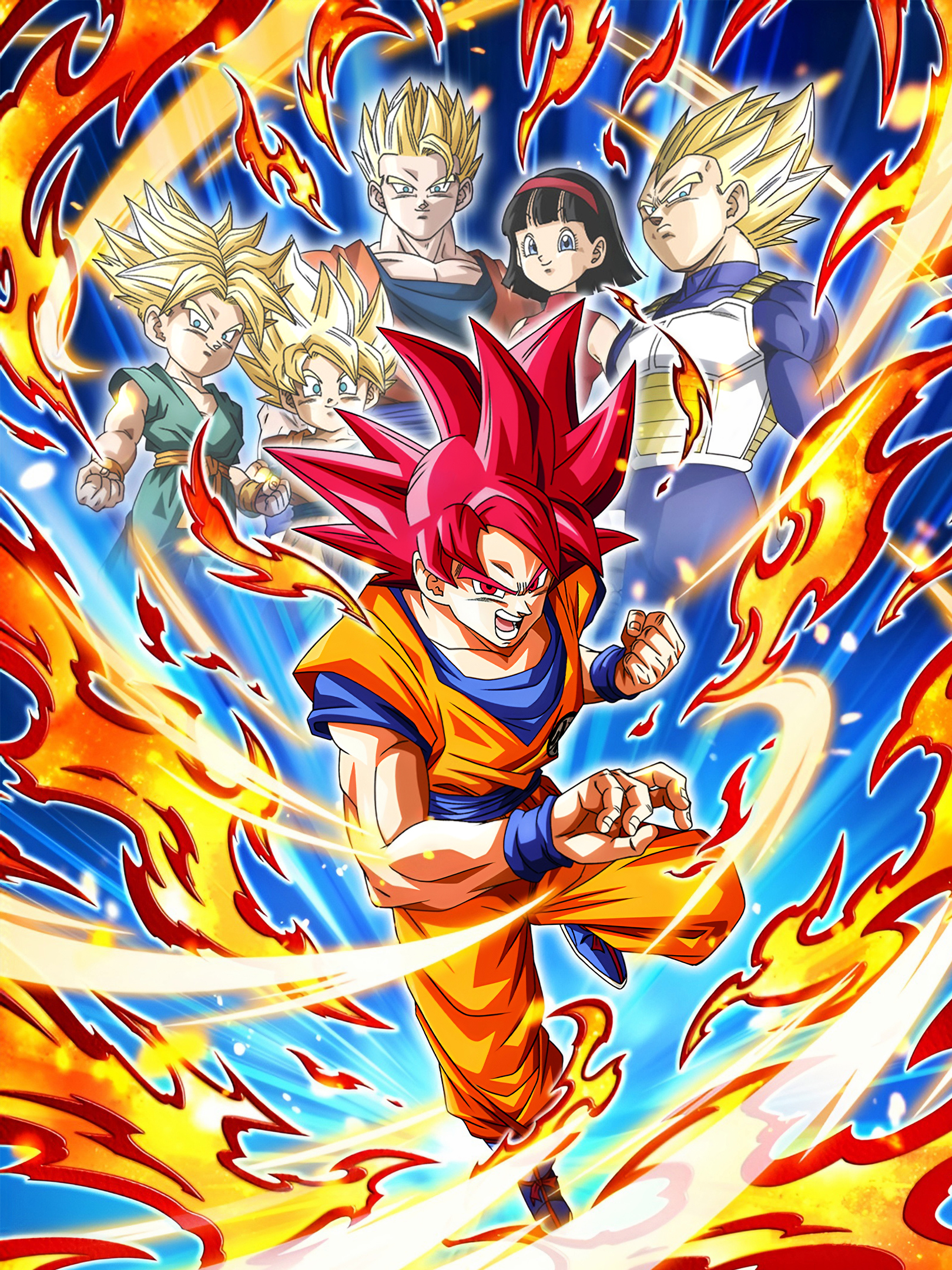 SSJ4 Gogeta WALLPAPER (Dokkan Battle) by clannadan on DeviantArt