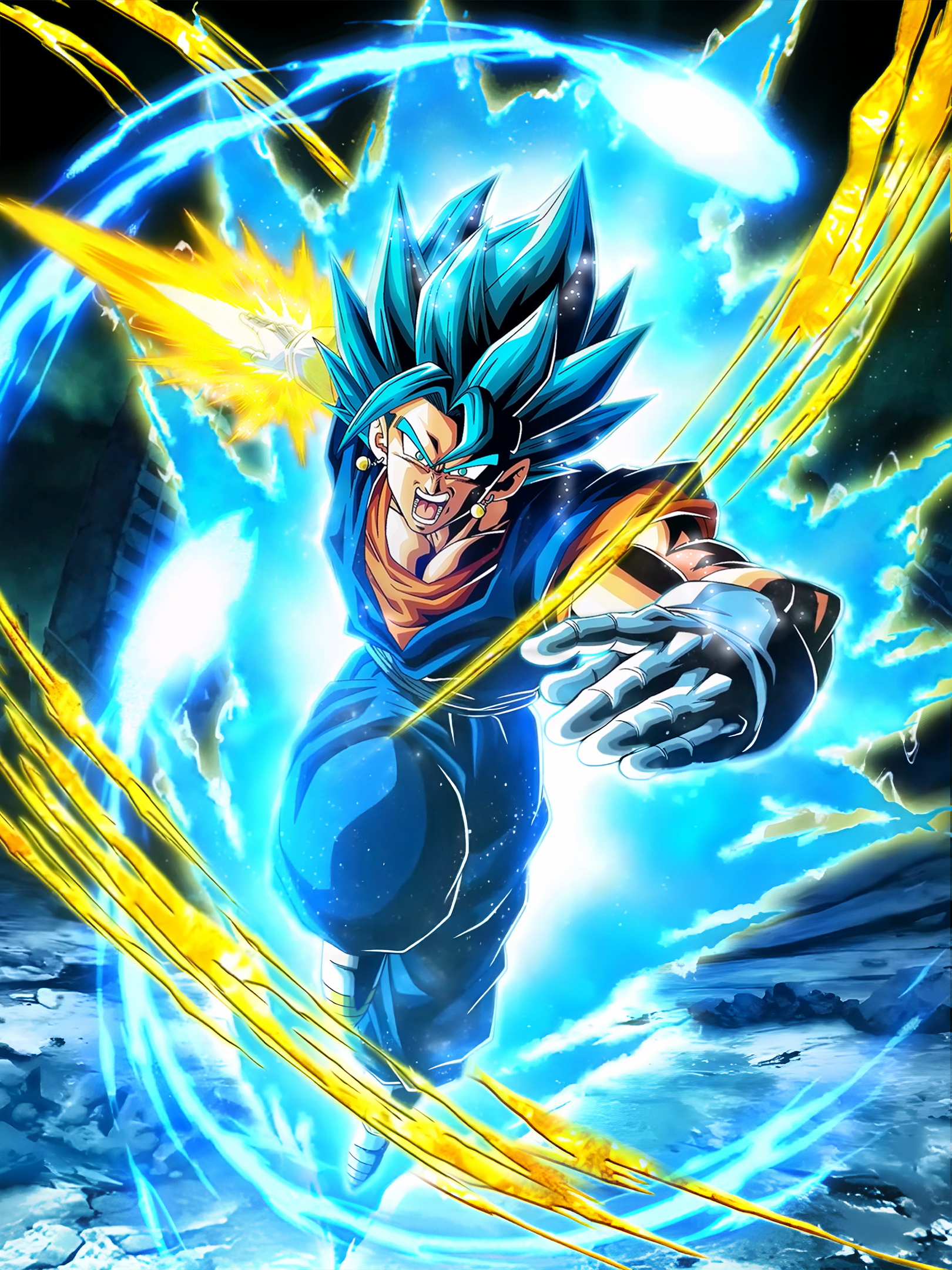 SSJ4 Gogeta WALLPAPER (Dokkan Battle) by clannadan on DeviantArt