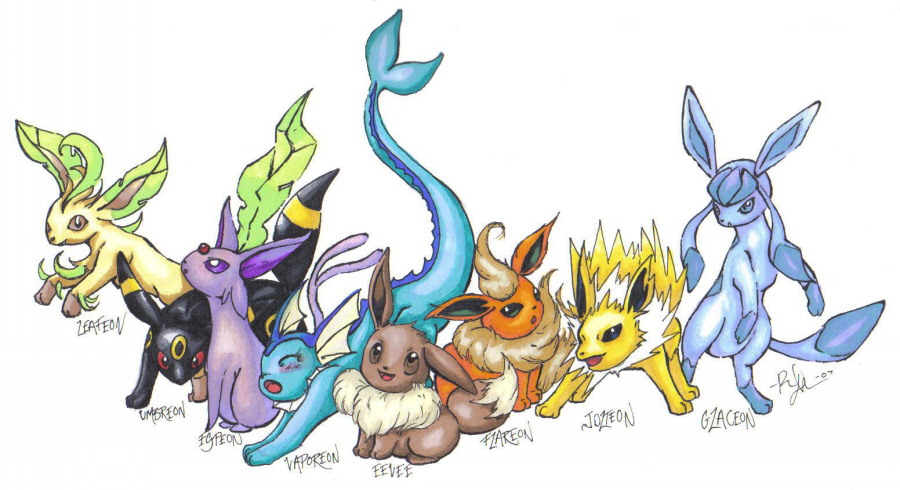 Eevee Evolutions by MoogleGurl on DeviantArt  Eevee evolutions, Eevee,  Pokemon eeveelutions