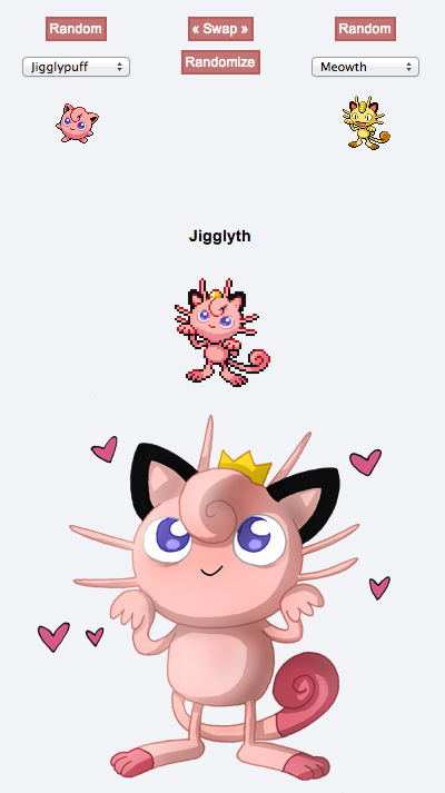 Jigglyth - Pokemon Fusion