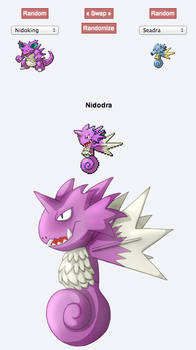 Nidodra - Pokemon Fusion