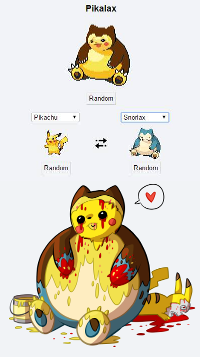 Pikalax - Pokemon Fusion