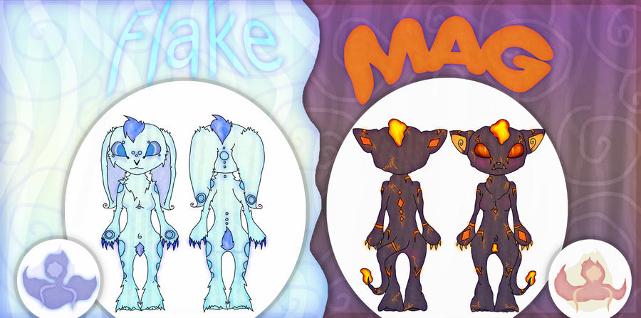 Flake + Mag *Ref sheet*