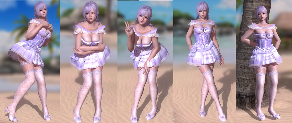 DOA5LR: Fiona Noble Tutu SSR by gattotomDOA5LRmods