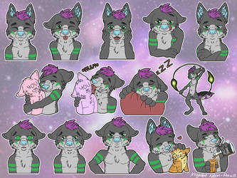 Makalla Sticker Pack [Comm]