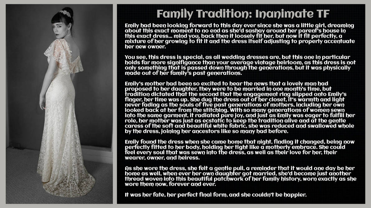 Family Tradition: Inanimate TF by FRKsyll on DeviantArt