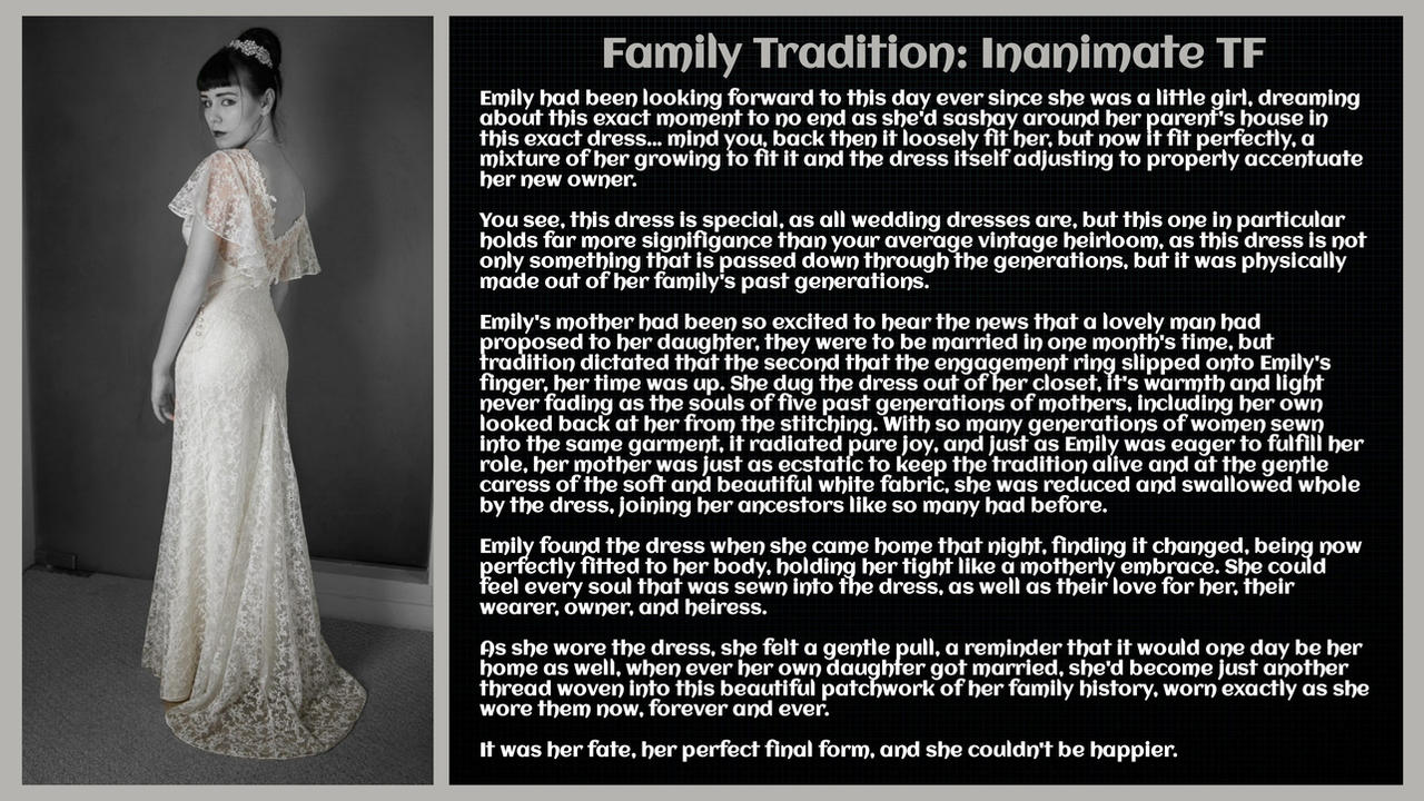Family Tradition: Inanimate TF by FRKsyll on DeviantArt