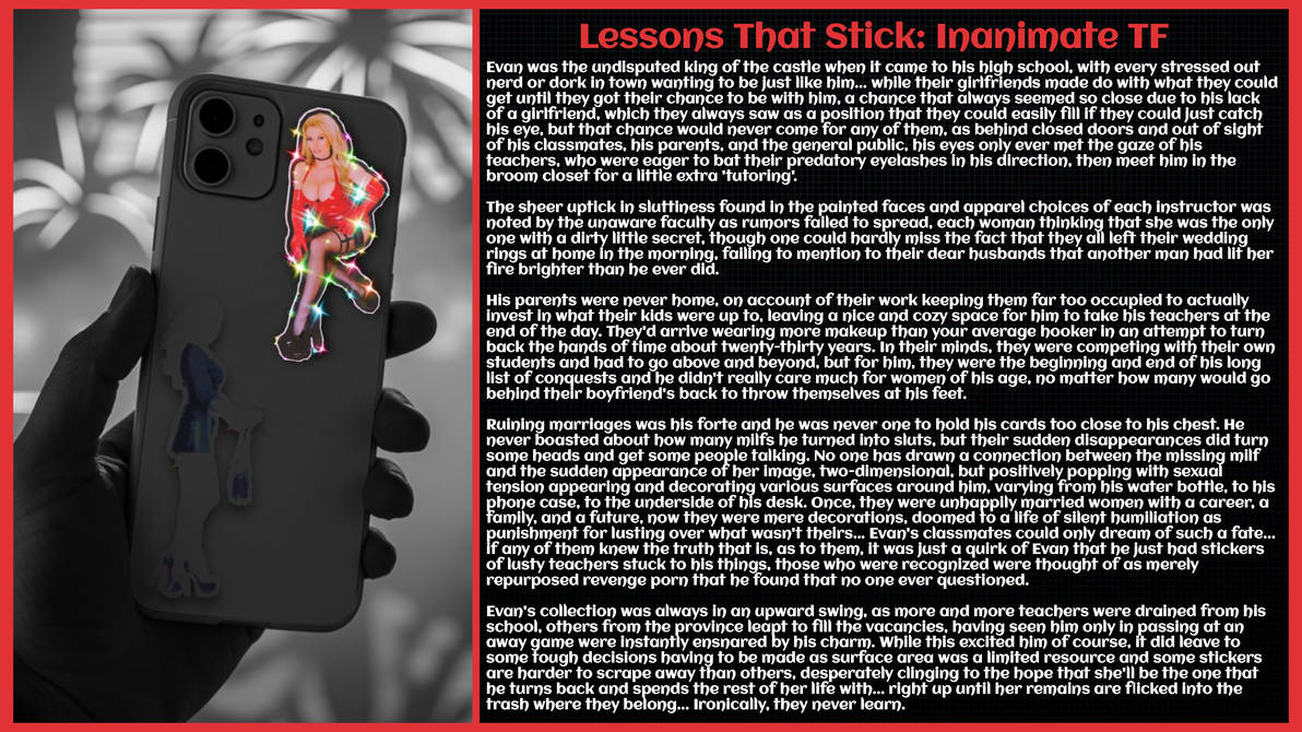 Deviantart Inanimate Card Tf Lessons That Stick: Inanimate TF by FRKsyll on DeviantArt