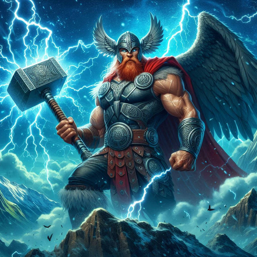 Thor (Norse Mythology) by fel-21 on DeviantArt