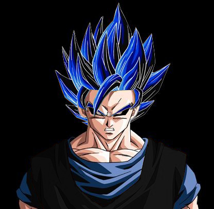 Evil Goku ssj Dragon Ball AF by ExtremeNick