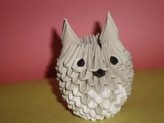 3D origami totoro