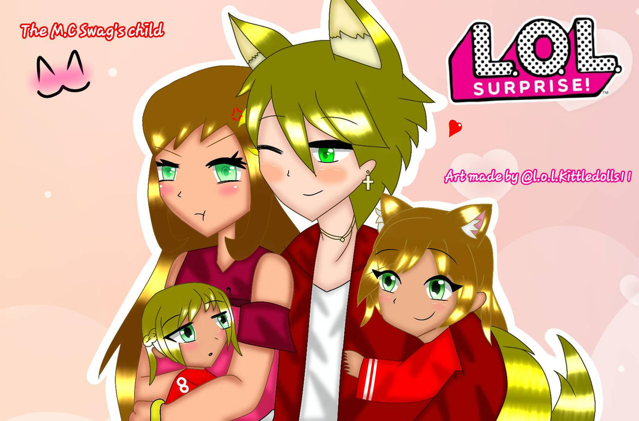 The M.C Swag's child L.O.L SURPRISE Art (redrawed)